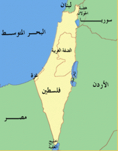 Palestine map