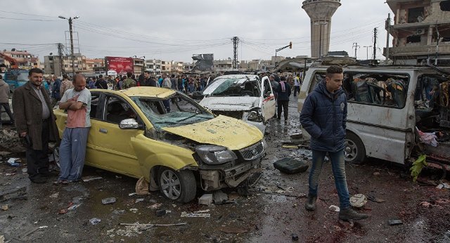 سوريا : تفجيرات إرهابية في حمص توقع شهداء وجرحى