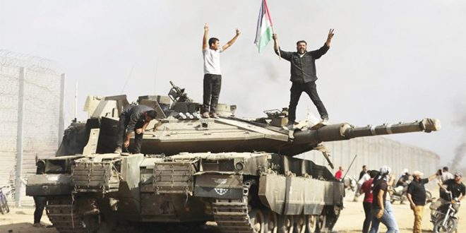 اتحاد الصحفيين في سوريا: طوفان الأقصى تفتح الطريق لتحرير فلسطين